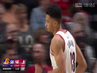 NBA常规赛 太阳VS开拓者 20231220