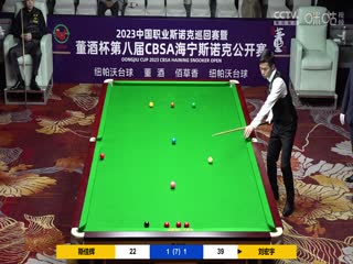 斯诺克 刘宏宇4-3斯佳辉 20230518